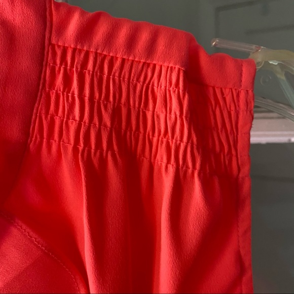 ANN TAYLOR NEON PINK SLEEVELESS BLOUSE - Picture 7 of 9